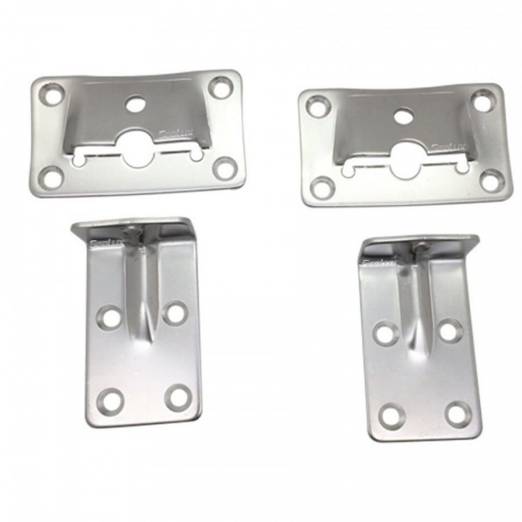 Marine Grade 304 Stainless Steel Table Bracket Set for House Boat Marine Accessories Hardware  - 3