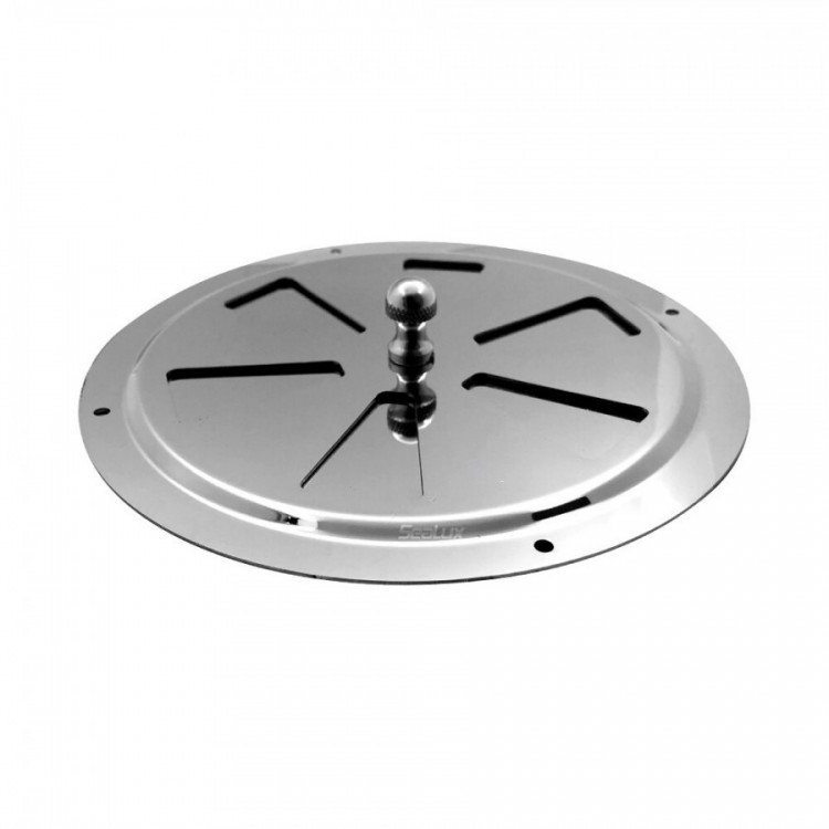 SLT Stainless Steel Butterfly Vent with Center Knob SLT - 2