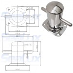 SLT Large 316 Stainless Steel Bollard