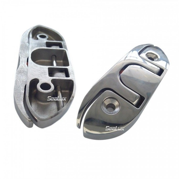 SLT Small 316 Stainless Steel Folding Cleat SLT - 4