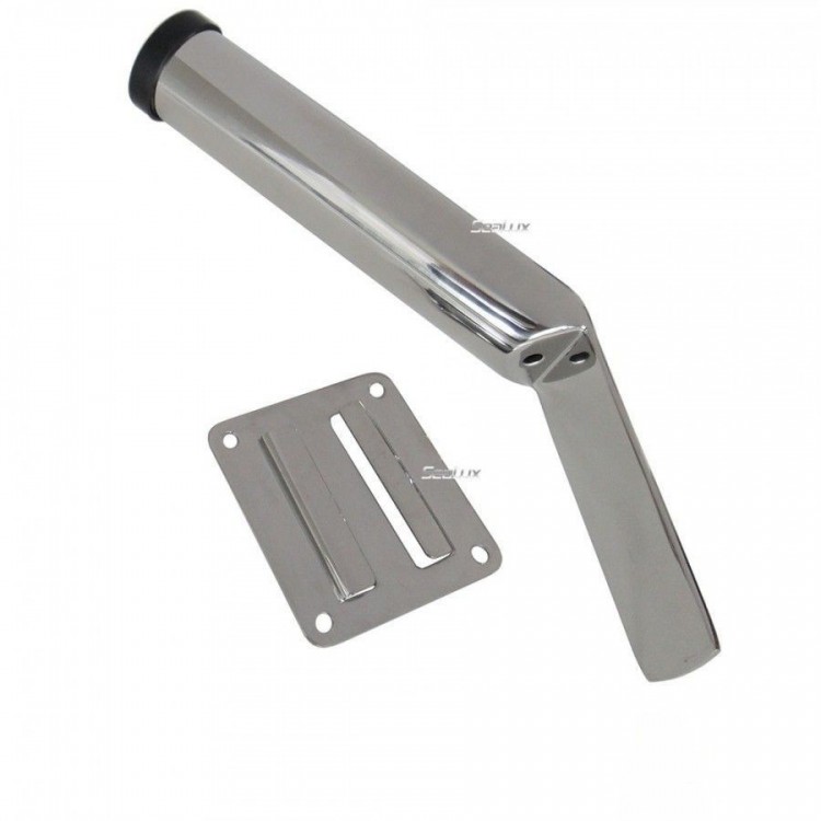 SLT Stainless Steel Removable Rod Holder with PVC Liner SLT - 1
