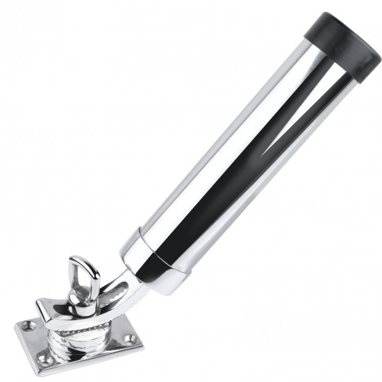 Excellent Durable Stainless Steel Boat Fishing Rod Holder Removable Slide Mount 