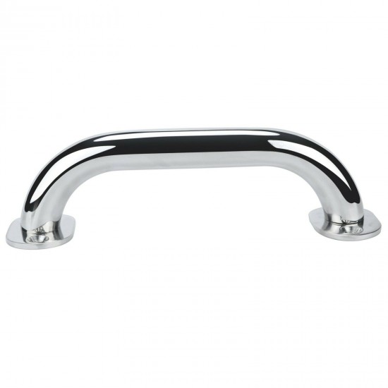 HMI Polished Stainless Steel 9" Boat Grab Handle