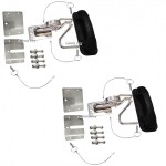 2 Pieces Quick-Release Insta-Lock Davits with Handle Pad