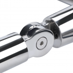 HMI Triple Adjustable Stainless Steel Rod Holder