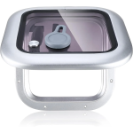 HMI 10.8" Marine Hatch - Aluminum & Tinted Glass