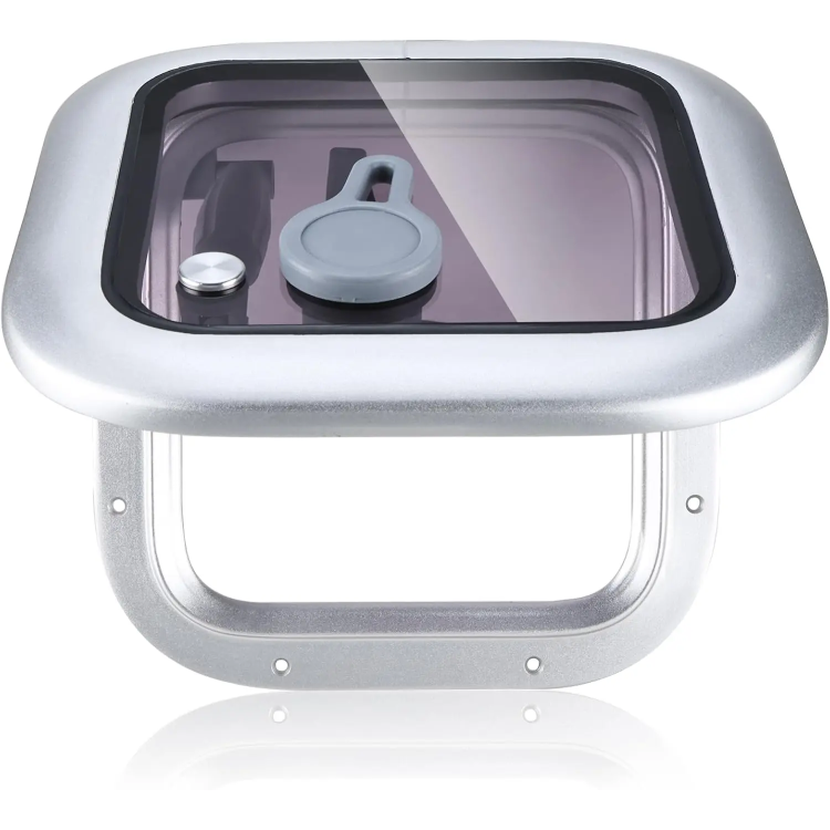 HMI 10.8" Marine Hatch - Aluminum & Tinted Glass
