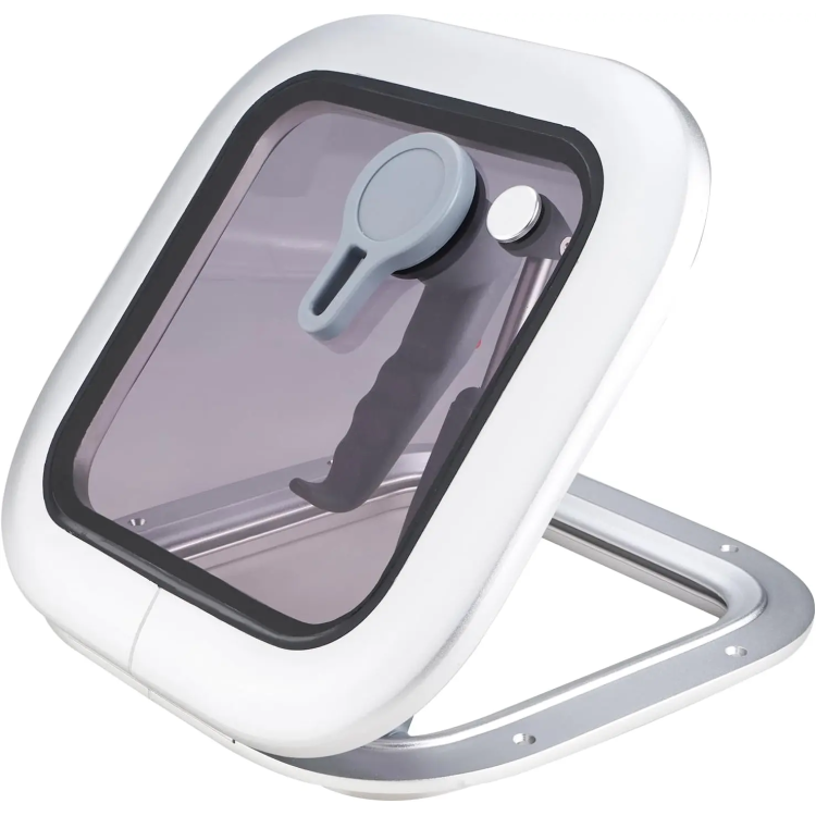 HMI 10.8" Marine Hatch - Aluminum & Tinted Glass