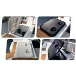HMI 24"x14" Marine Deck Hatch - Watertight, UV Resistant