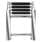 HMI 4-Step 316 Stainless Steel Telescoping Boat Ladder