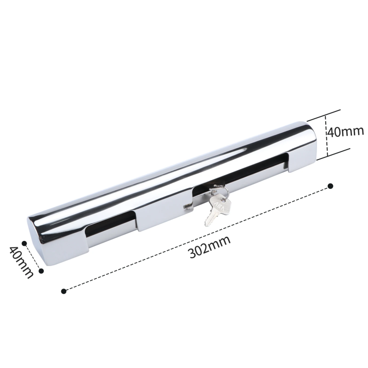 HMI Stainless Steel Outboard Engine Lock with Keys