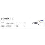 S.S. Handrail with LED - Marine Grade