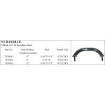 316 Stainless Steel Handrail for Marine Use