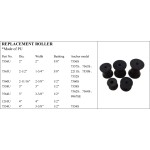 Replacement Roller - High-Quality PU for Marine Use