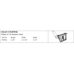 Chain Stopper made of 316 Stainless Steel - Marine Use