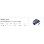 Anchor Lock in 304 Stainless Steel