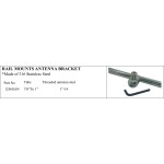 Rail Mounts Antenna Bracket - 316 Stainless Steel