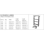 S.S. Folding Ladder - Durable Marine Ladder