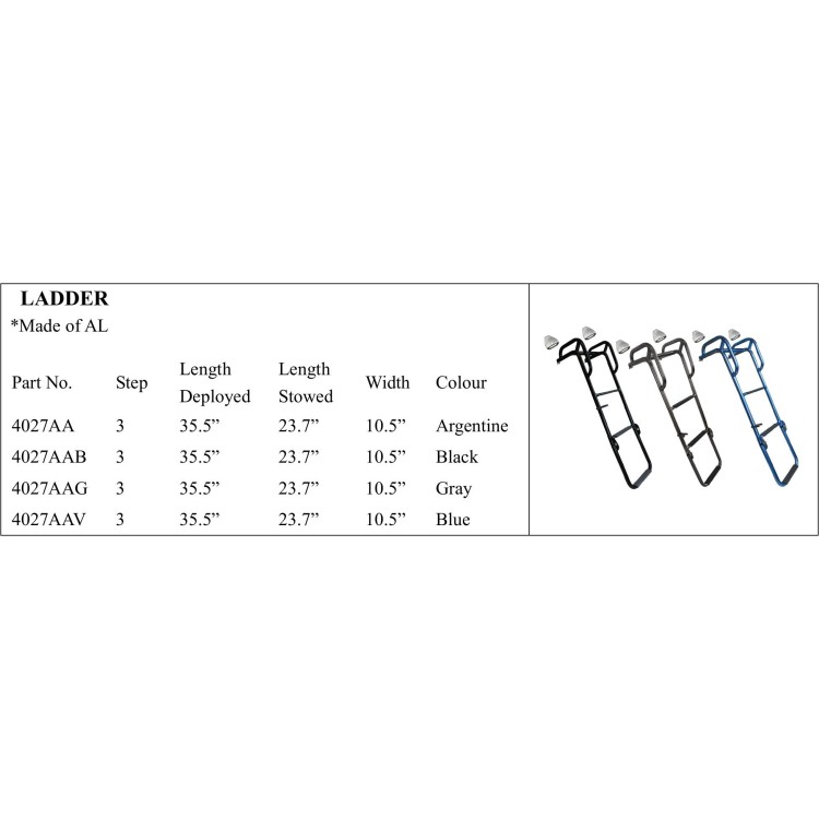 Durable Marine Ladder in Various Colors