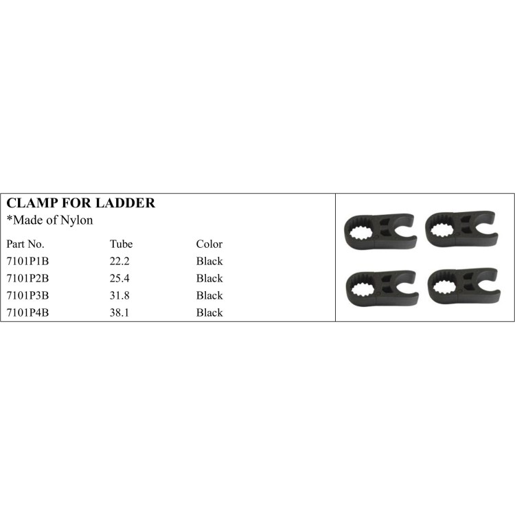 Nylon Clamp for Ladder - Available in Four Sizes