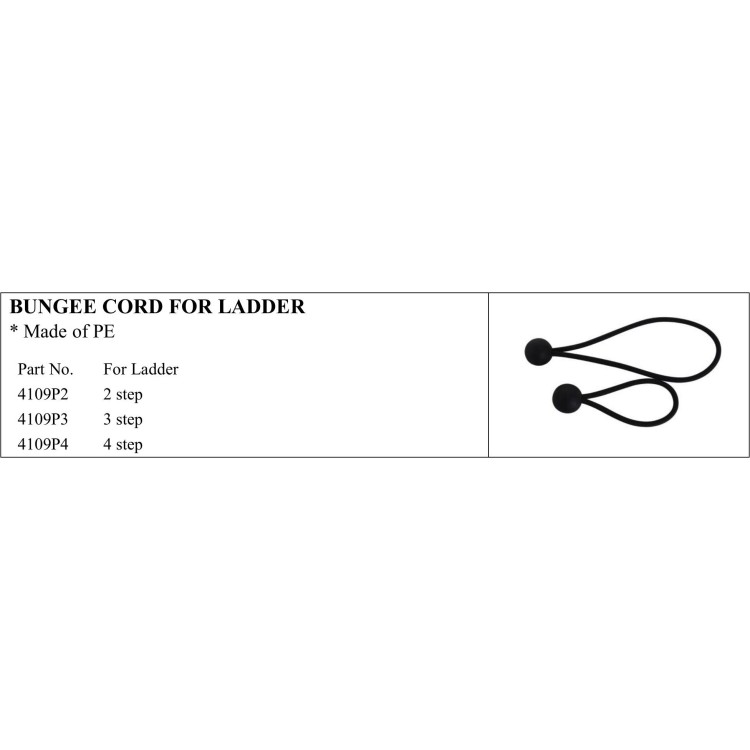 Bungee Cord for 2, 3, 4-step Marine Ladders