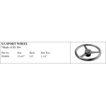 S.S. Sport Wheel - High-Quality Marine SS 304