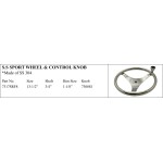 S.S. Sport Wheel & Control Knob