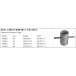 316 Stainless Steel Bollards for Direct Welding