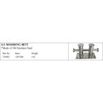 S.S. Mooring Bitt in 304 Stainless Steel
