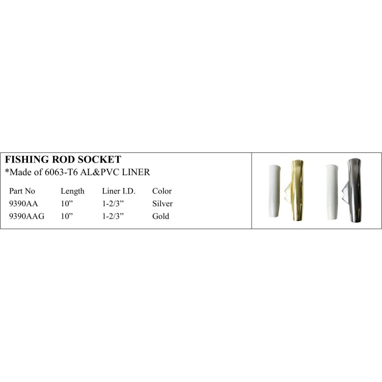 Premium Fishing Rod Socket in Bulk for Marine