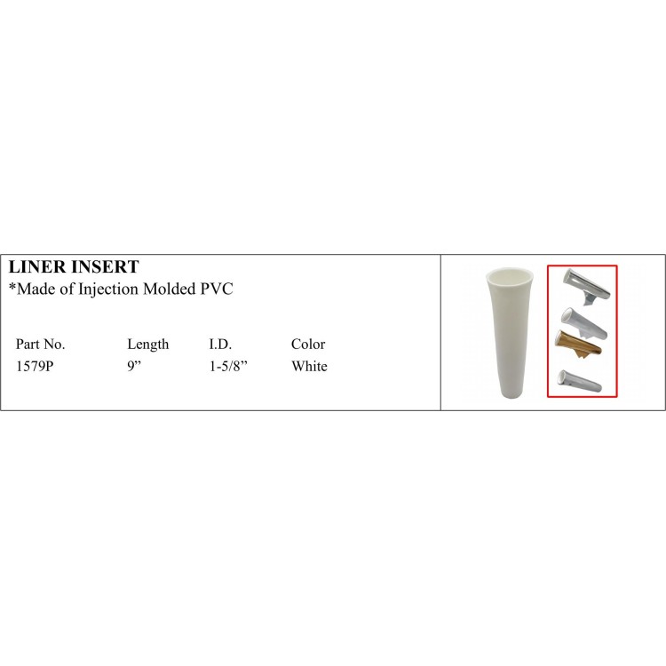 PVC Liner Insert for Marine Wholesale and Commercial Use