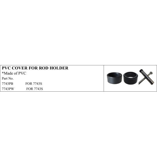 PVC Cover for Rod Holder - Durable Marine Accessory