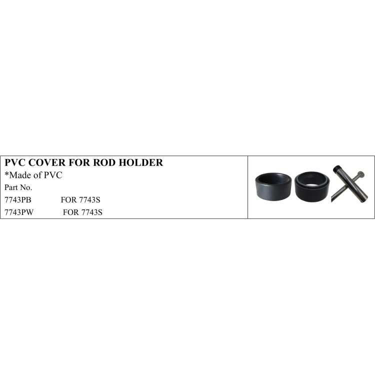 PVC Cover for Rod Holder - Durable Marine Accessory