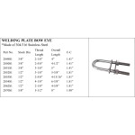 Stainless Steel Welding Plate Bow Eye