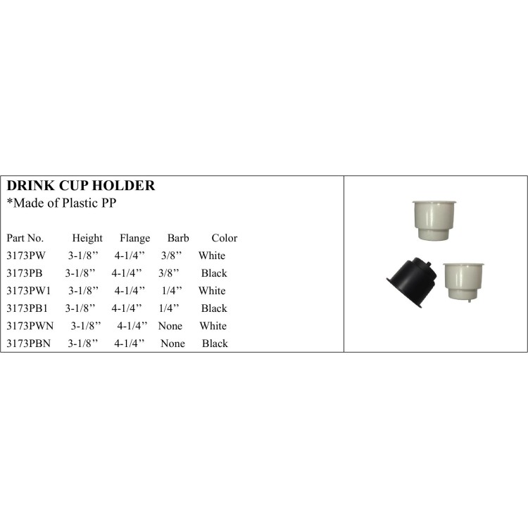 Plastic Drink Cup Holder Available in Various Colors