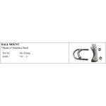 Stainless Steel Rail Mount for Marine Applications