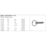 Quick Disconnect Pin Stainless Steel for Marine Use