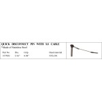 Quick Disconnect Pin with Stainless Steel Material