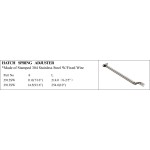 Stainless Steel Hatch Spring Adjuster for Marine Use