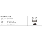 301 Stainless Steel Boat Hook Clip