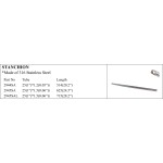 Stanchion made of 316 Stainless Steel