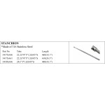 Stanchion made of 316 stainless steel for marine use