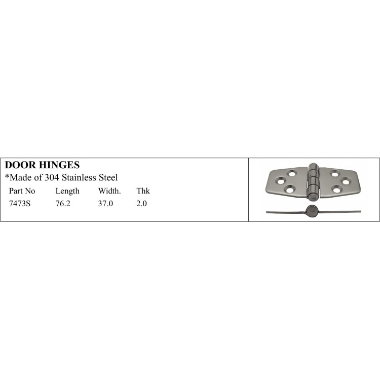 High-quality 304 Stainless Steel Door Hinges