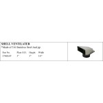 Shell Ventilator crafted from durable Stainless Steel