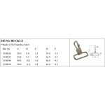 Hung Buckle made from 304 Stainless Steel