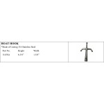 Boat Hook made of 316 Stainless Steel