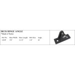 Nylon Part Deck Hinge with 10° Angle
