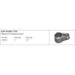 Jaw Slide 1" S.S. for Marine Industry