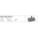 Mount-side 4-hole S.S. Marine Hardware