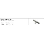 Oarlock Socket made of 316 Stainless Steel